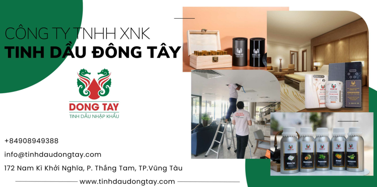 Máy phun tinh dầu – Giải pháp tối ưu cho ngành dịch vụ