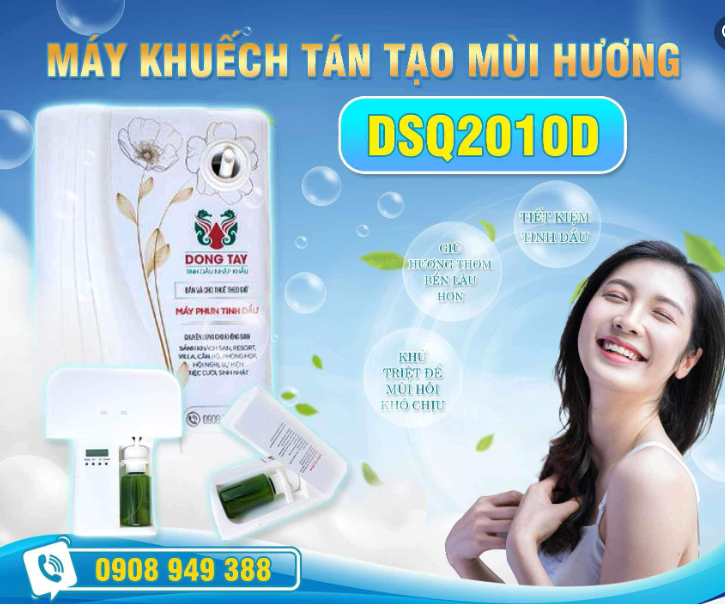 Máy khuếch tán tinh dầu cho khách sạn trải nghiệm lưu trú hoàn hảo