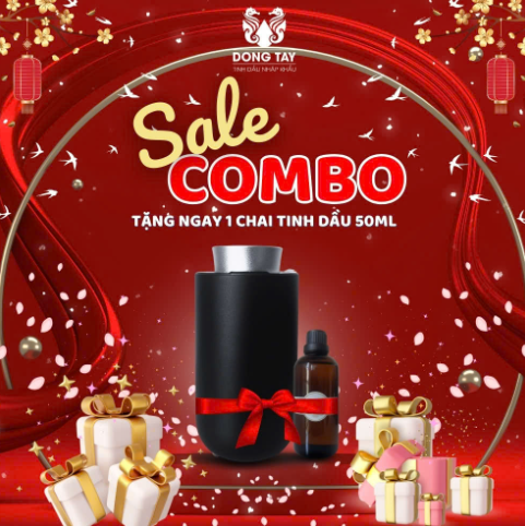 Combo Máy Tinh Dầu Ô Tô H11 + 100ml Tinh Dầu